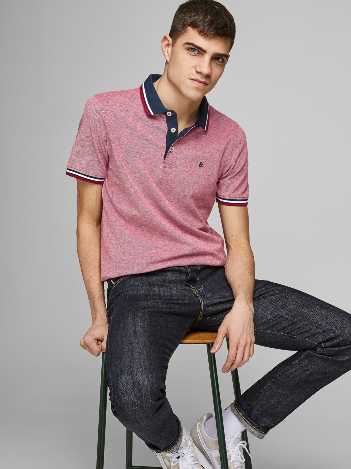 POLO CLÁSICO PAULOS - ROJO
